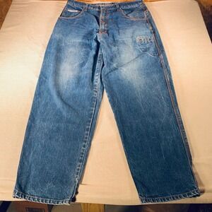 Heaven & Hell Jeans Menswear Distressed‎ Denim Blue Size 40 fits28